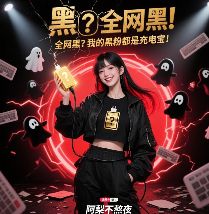 全网黑我的黑粉都是充电宝